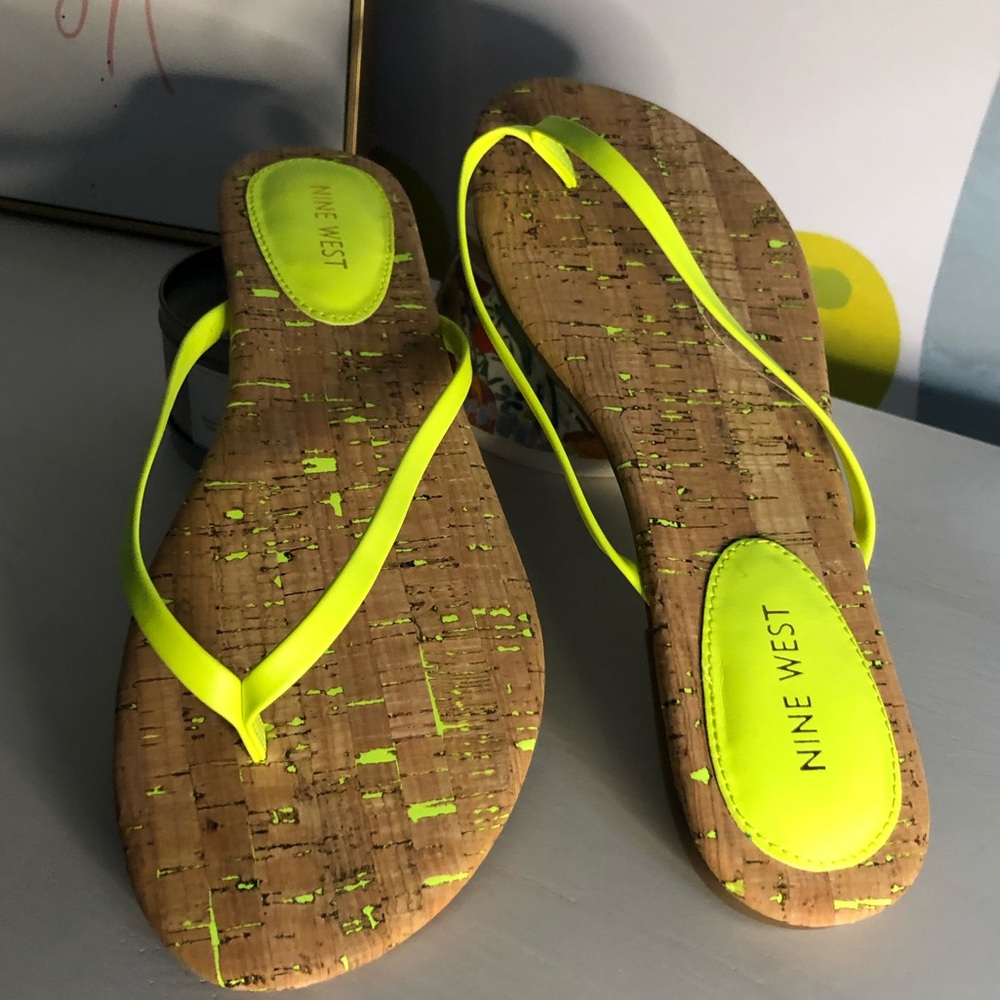 Nine West Neon Sandals